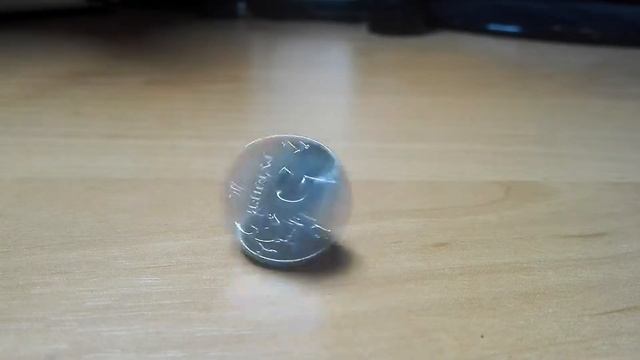 Вращение монеты