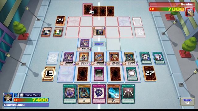 YuGiOh! LOTD Link Evolution - Atem And Dark Magician Gameplay смотреть онлайн