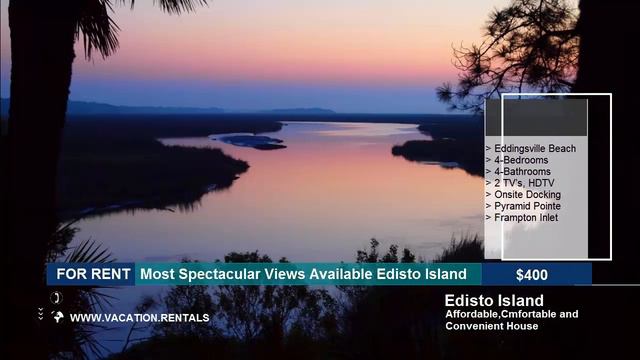 Edisto Island | Vacation Rentals | The Most Spectacular Views смотреть онлайн