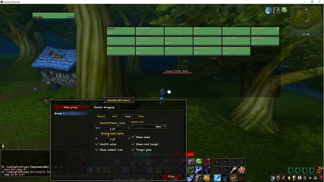 AtomRaidFrames - godful raid frames addon with using dll смотреть онлайн