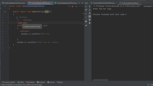continue statement in java in hindi | java continue statement example смотреть онлайн