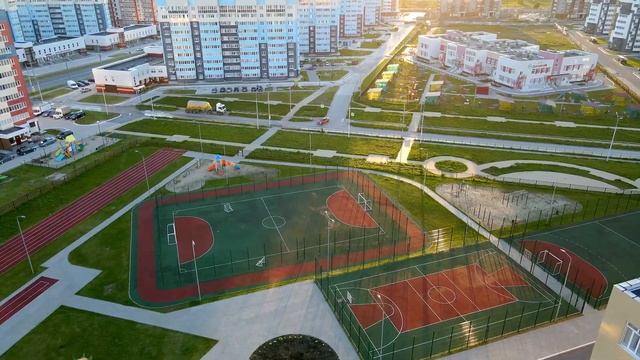 Новостройки СЗ БСК с высоты птичьего полёта смотреть онлайн