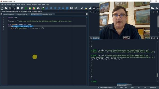 Reading and Writing JSON files in Python смотреть онлайн