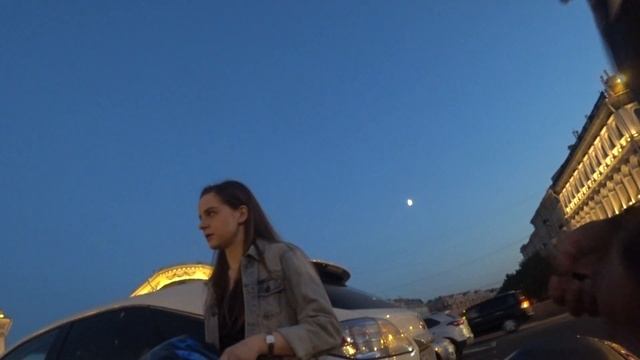Знакомимся на мото с девушками/Прокатил Сашу. Видео 59. смотреть онлайн
