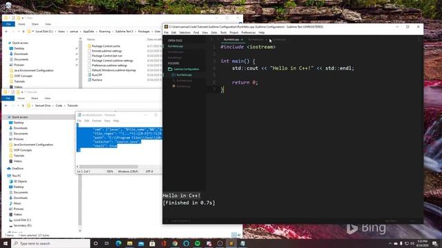 Sublime 3 Build System Configuration & Key Bindings (Java, C++ & Python) смотреть онлайн