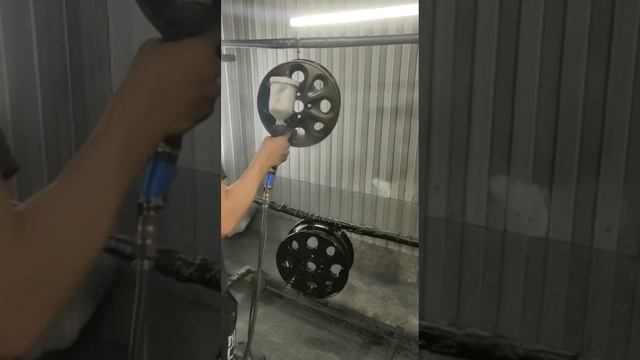 Порошковая покраска покрытие полимером дисков восстановление реставрация «Антрацит» +380503203266 смотреть онлайн