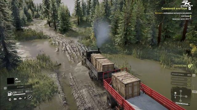 SnowRunner - Карта "Райская долина" /Paradise-Valley/. Автор: _Romka_ смотреть онлайн