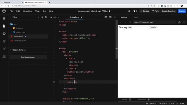 Create HTML From A Mockup Using CodeSandbox смотреть онлайн