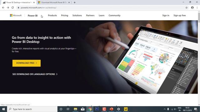 How to Download Power BI | Power BI Desktop को कैसे Download करे | What is Power Bi in Hindi смотреть онлайн