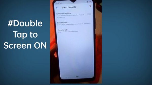 Realme C21Y Double tap to screen on | Double tap settings