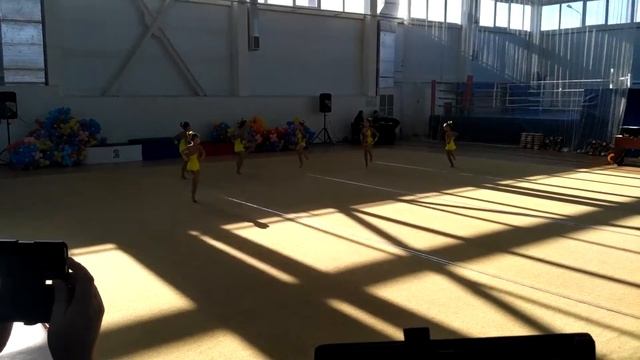 Эстетическая гимнастика. Крылья надежды. Невинномысск. смотреть онлайн