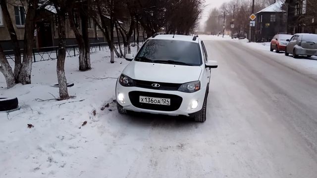 ДХО на Калине Кросс в противотуманках смотреть онлайн