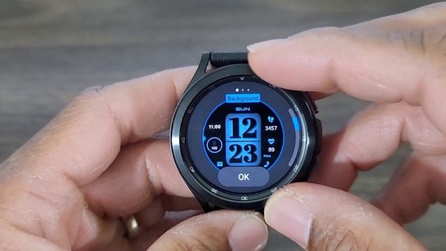 Galaxy Watch 4/Galaxy Watch 4 Beautiful Digital Watch Face смотреть онлайн