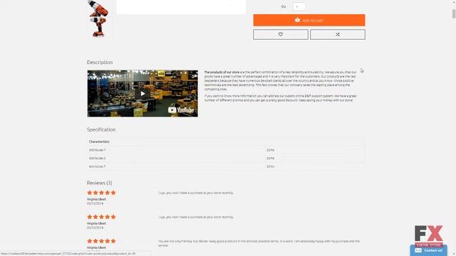 Tools OpenCart Template TMT | Free Template Vernon Nathaniel смотреть онлайн