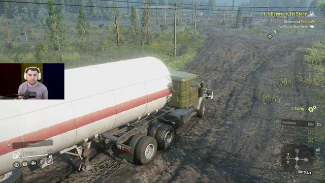 SnowRunner #52 - This truck might be a little too low смотреть онлайн