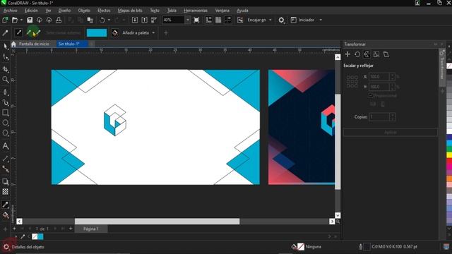 Diseñando BANNER en COREL DRAW * corel draw tutorial * corel draw 2022 * curso corel draw * corel смотреть онлайн