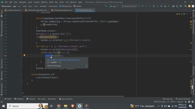 Aplicación móvil: Memorama en Android Studio con Media Player y OutputStreamReader. смотреть онлайн