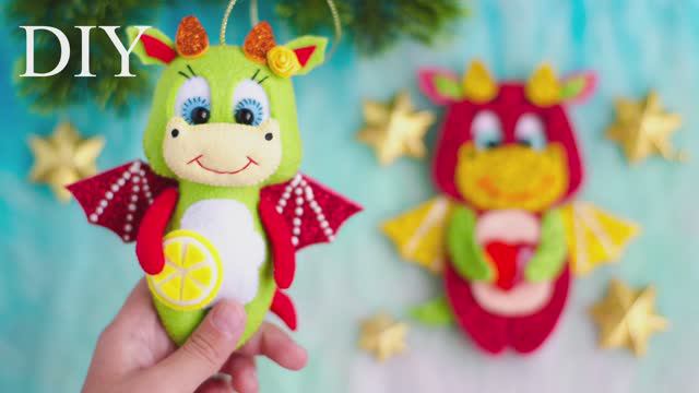 УДИВИТЕЛЬНЫЙ ДРАКОН, СИМВОЛ 2024 своими руками смотреть онлайн