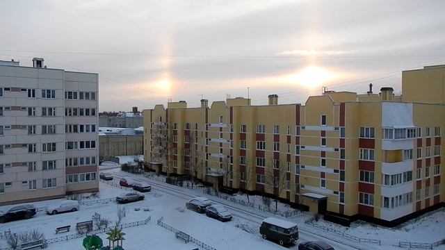 Два Солнца Двойное Солнце Петергоф Two Suns Double Sun Atmospheric Effect Timelapse Peterhof Russia смотреть онлайн