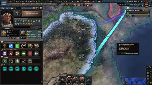 Hearts of Iron IV Millennium Dawn Botswana Ep11 смотреть онлайн