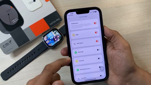 cmf by NOTHING Watch Pro with iPhone - Setup, Features & Review in Hindi | cmf Watch App смотреть онлайн