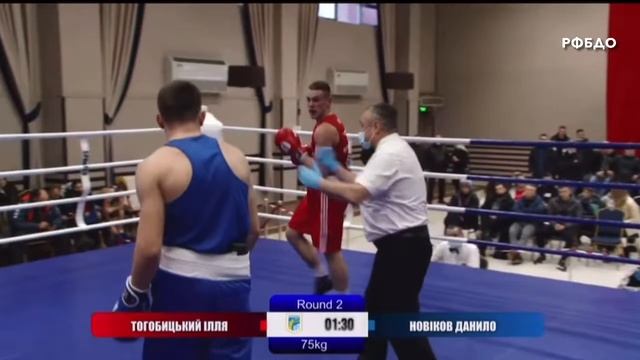 Новиков Данил 75кг Чемпионат Украины U22 Тернополь 2022 смотреть онлайн