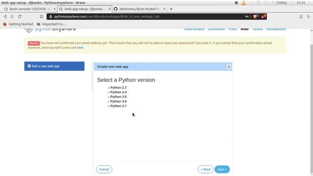 Django on pythonanywhere. смотреть онлайн