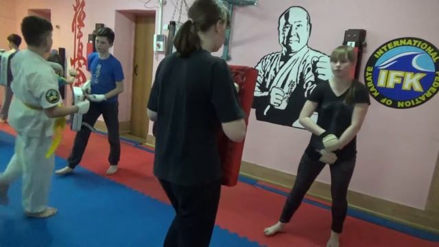Климовская Федерация Киокусинкай Каратэ. Западная, 12. Тренировки апрель 2018 года смотреть онлайн