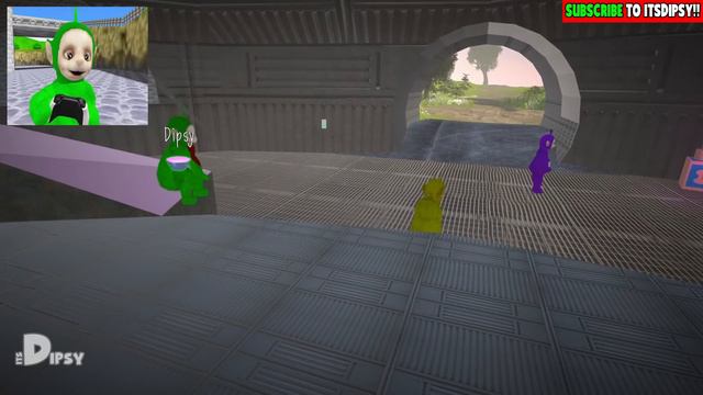 🌈 TELETUBBIES TURNING TO EVIL! | Dipsy Plays Slendytubbies 3 Part 1