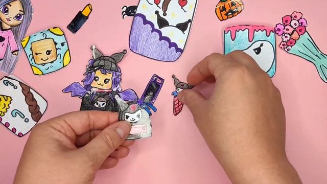 [✨ Paperdiy ✨] ?Kuromi? Blind Bag Unboxing #roblox #paperdiy