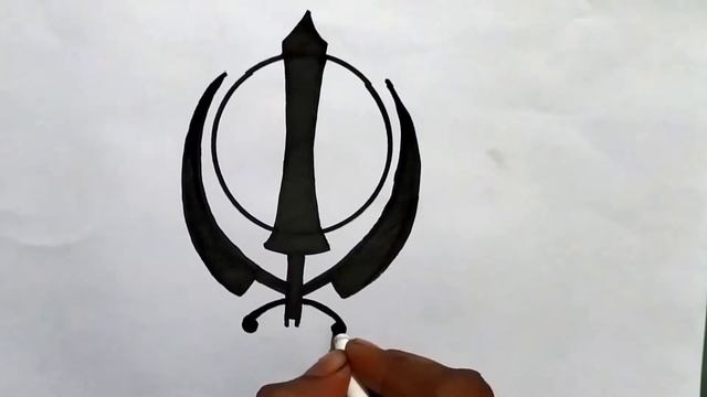 gurunanak jayanti special sketch | sikh symbol drawing | sikh symbol | #drawing #tutorial #symbols смотреть онлайн