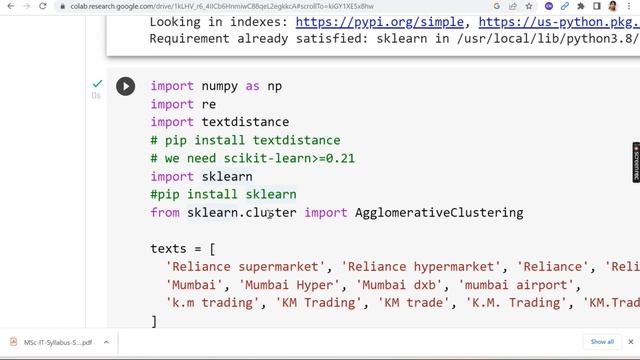 48 NLP - Natural Language Processing|| M.Sc. IT Part 2 Sem 4 Pract11b Web Distance, Word Similarity смотреть онлайн