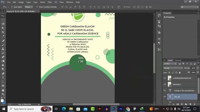 How to Create a Professional Flyer in Photoshop | Photoshop Tutorial смотреть онлайн