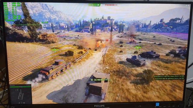 Ryzen3 2200G World of Tanks CPU 3.9GHz GPU 1600MHz RAM 3200MHz смотреть онлайн