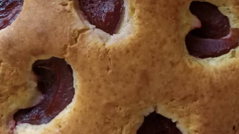 Сливовый пирог на сметане смотреть онлайн