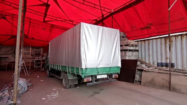 Тент на грузовик Nissan Diesel смотреть онлайн