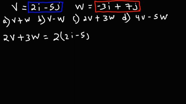 Vector Operations - Adding and Subtracting Vectors смотреть онлайн