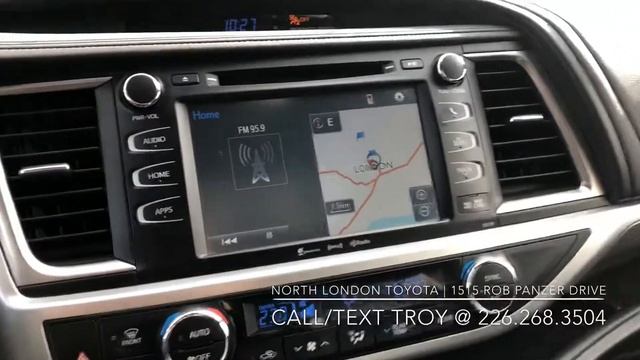 SOLD | Pre-owned 2017 Toyota Highlander SE for sale in London, Ontario #A219888 смотреть онлайн