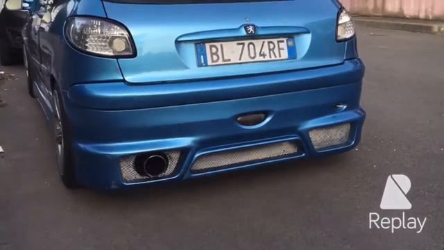 Peugeot 206 tuning смотреть онлайн