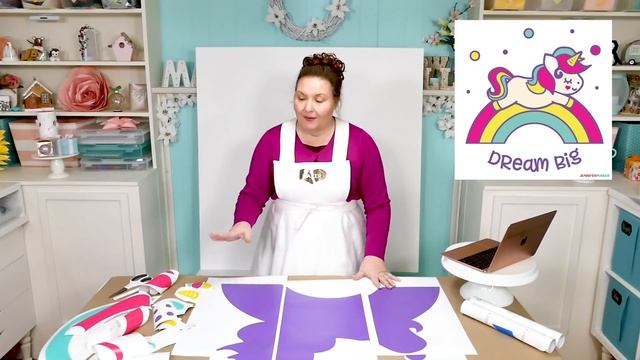 Make a Large Vinyl Wall Decal - How to Cut Larger Than Mat on a Cricut! смотреть онлайн