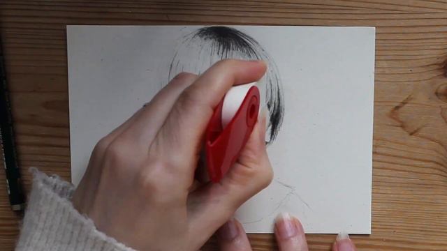 Child Portrait Drawing with pencil - (РИСУНОК МОЕЙ РУССКОЙ МАТЕРИ В РЕБЕНКЕ) смотреть онлайн
