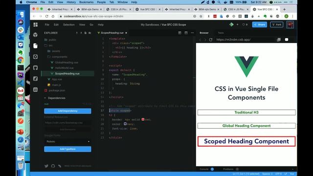 Scoping CSS With and Without JavaScript смотреть онлайн