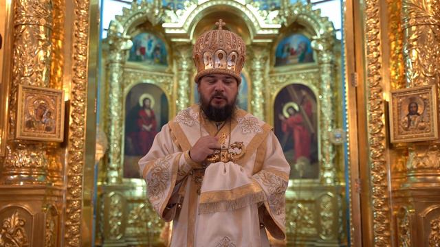 Проповедь в канун Недели 1-й по Пятидесятнице, Всех святых 2024 смотреть онлайн