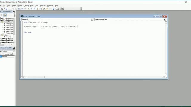 Clear Contents from one sheet and Paste to another using vba смотреть онлайн
