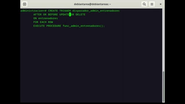 Disparadores o Triggers en Base de Datos Postgres смотреть онлайн