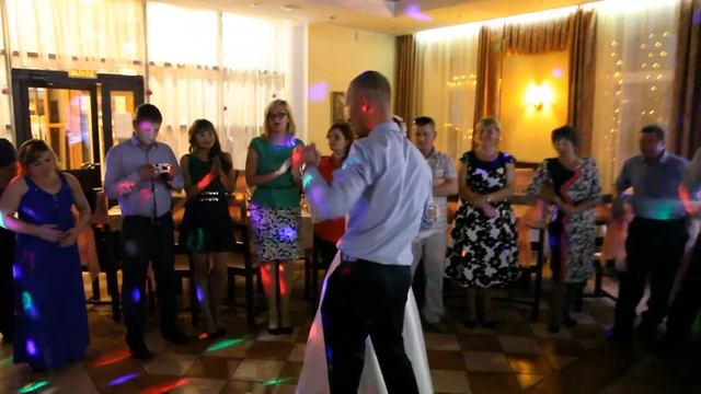 Свадебный танец Александра и Валерии 24,08,16 смотреть онлайн