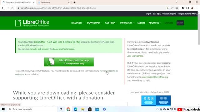 How to Download and Install LibreOffice on Windows | Free Open source software смотреть онлайн