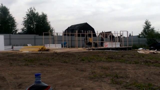 Постройка дачного домика 50 кв/м. за 1 день смотреть онлайн