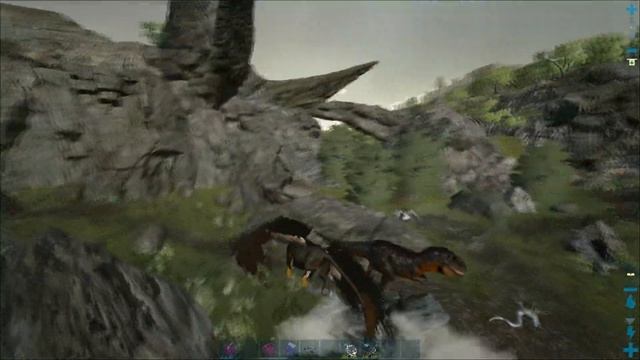 ark выживание #8 - Приручил нового грифона и Тираннозавра смотреть онлайн