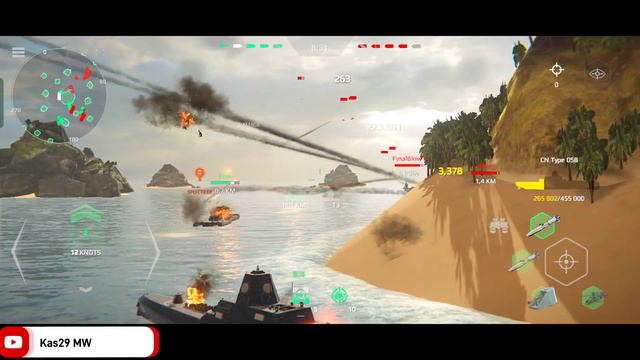 Excalibur Laser Buffed! Increase Range | Modern Warships смотреть онлайн